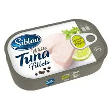 Siblou Tuna Fillets Lemon&Pepper120g