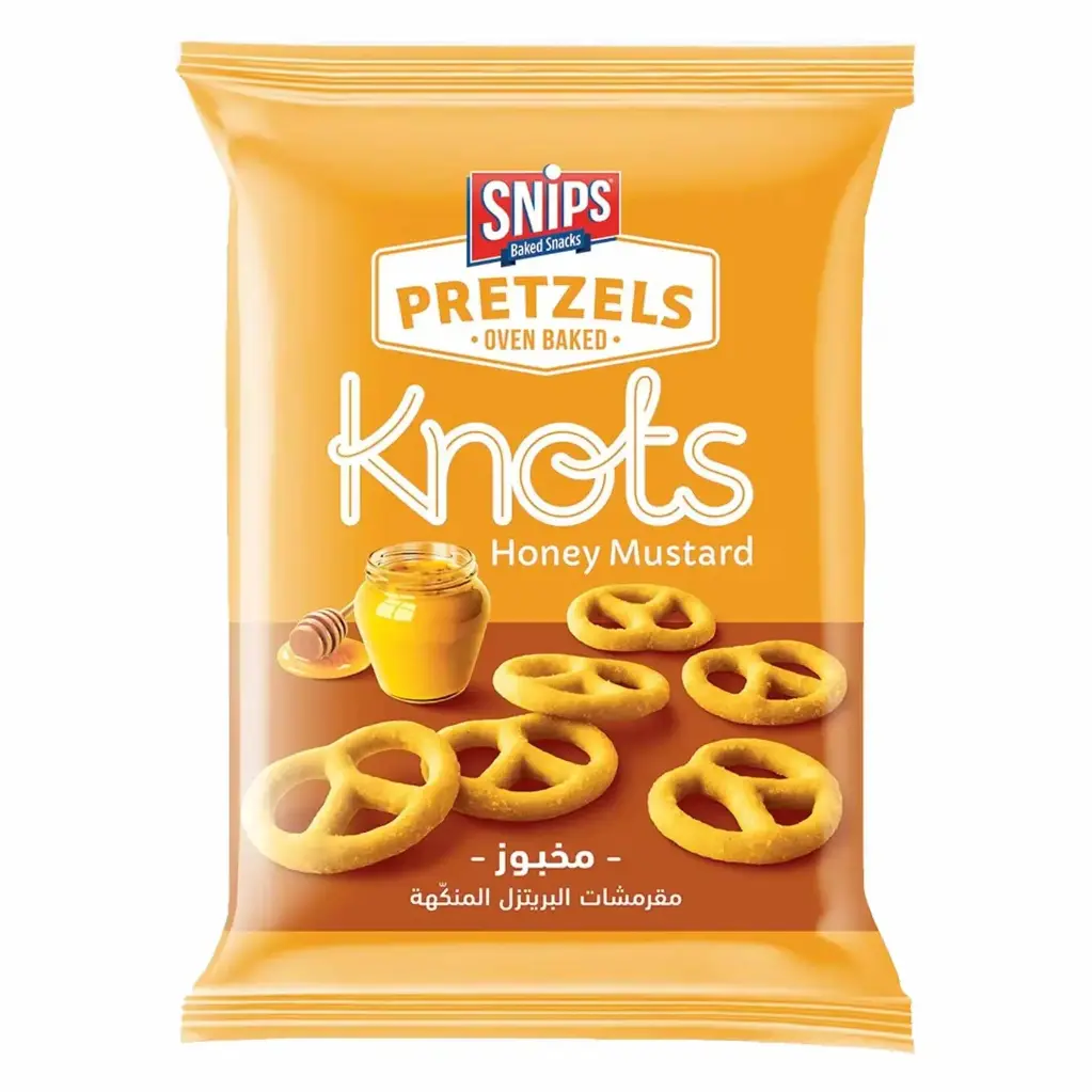 Snips Pretzels Thins Honey Mustard 180g