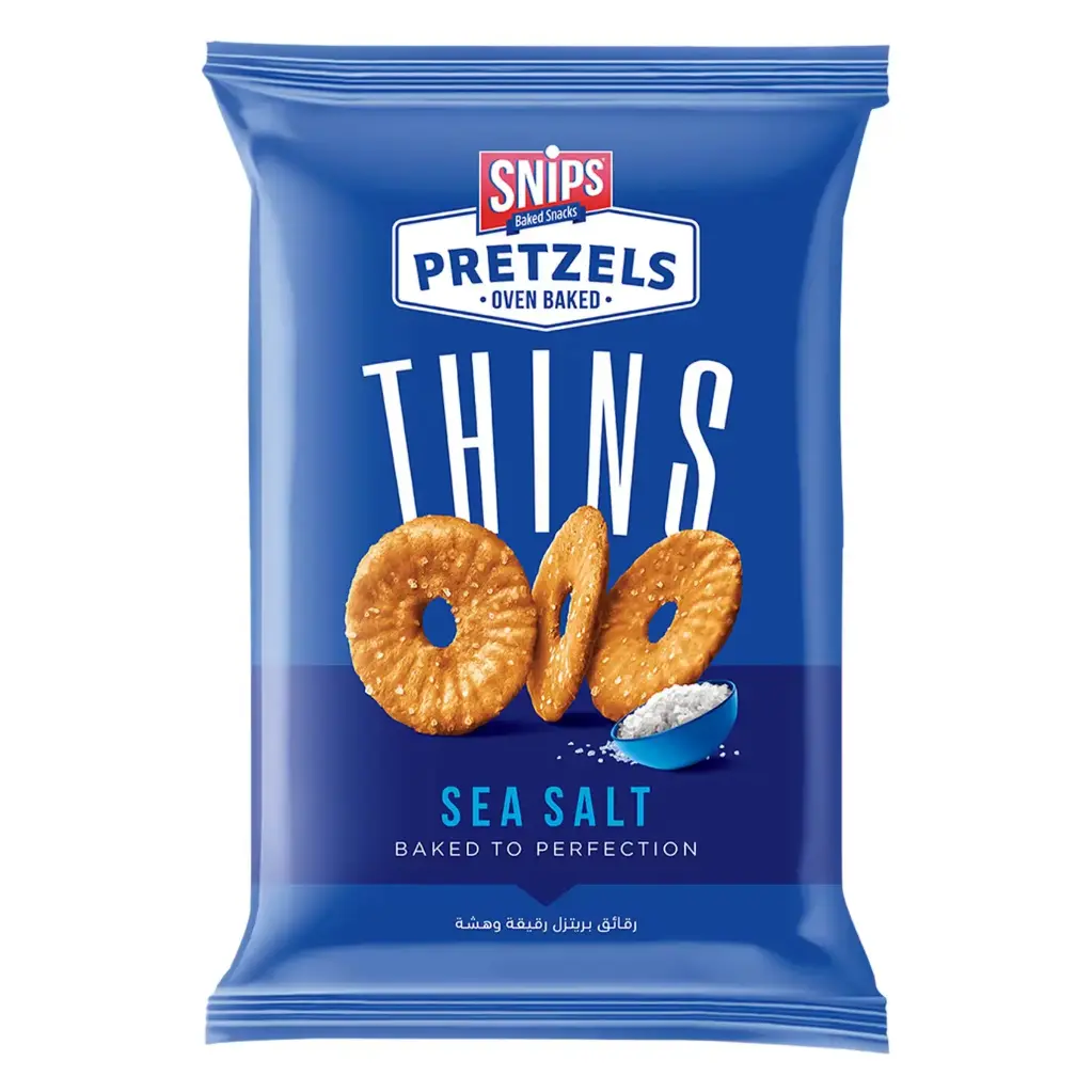 Snips Pretzels Thins Salt 180g