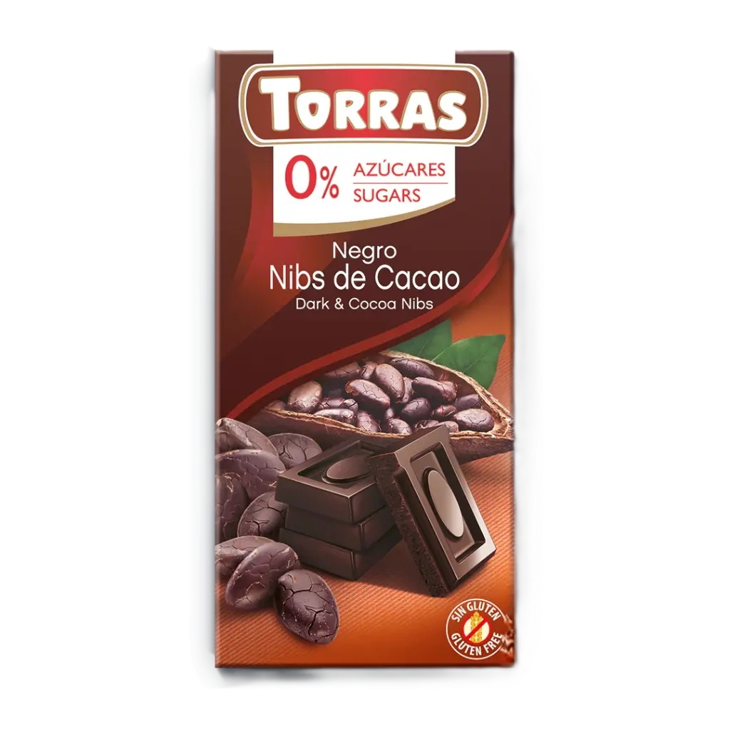 Sugar Free Dark And Cocoa Nibs