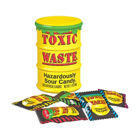 Toxic Waste Sour Candy 48g