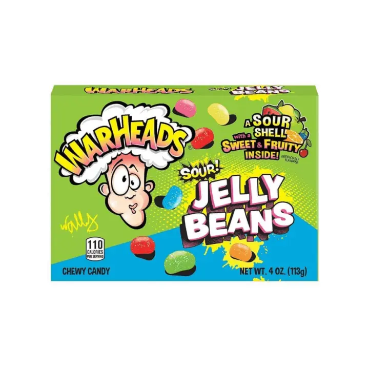 WarHeads Jelly Beans 113g
