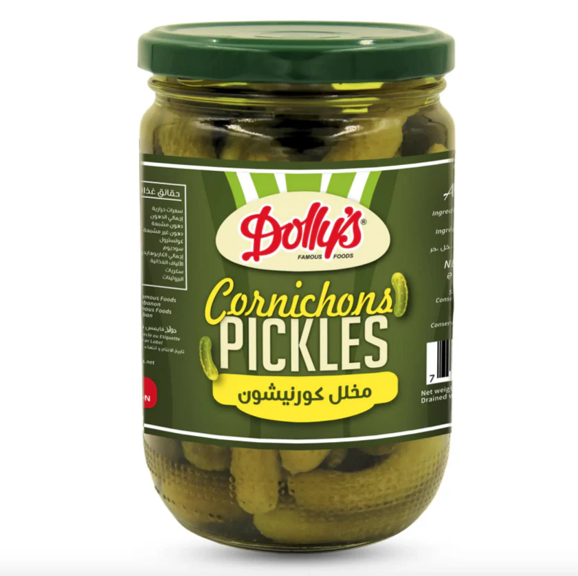 Dollys Cornichons 640g