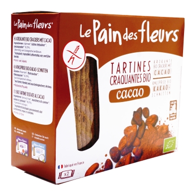 Organic Gluten Free Cocoa Crispbread