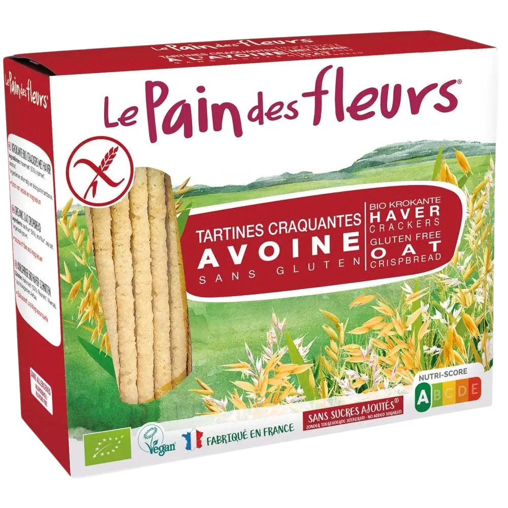 Organic Gluten Free Oat Crispbread