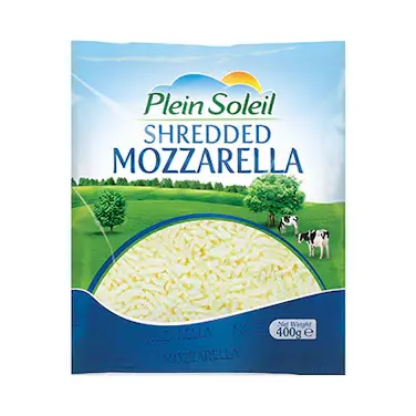 Plein Soleil Shredded Mozarella 400g *2offer