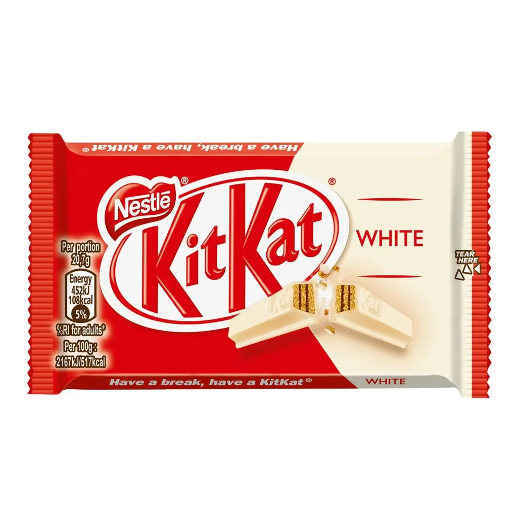 KitKat 4Finger White 41.5g