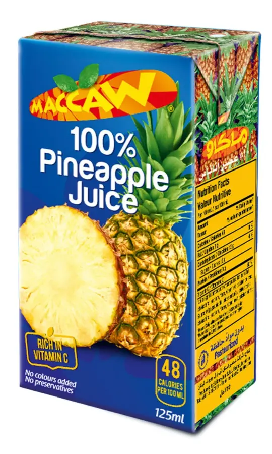 Maccaw Pineapple Juice 125ml