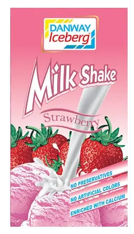 Danway Iceberg Milk Shake Strawberry 125ml