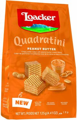 Laocker Quadratini Penut Butter 110g
