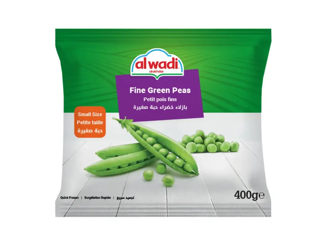 Al Wadi Fine Green Peas 400g