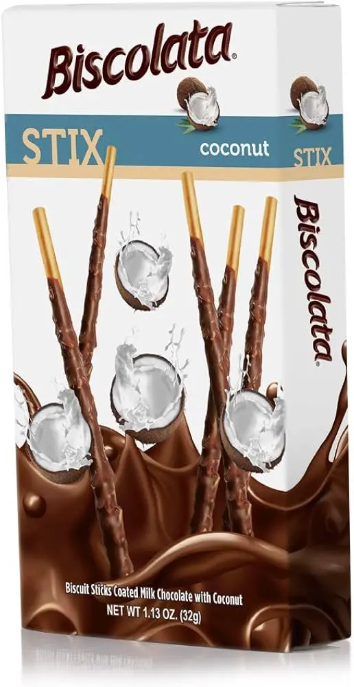 Biscolata Stix Coconut 32g