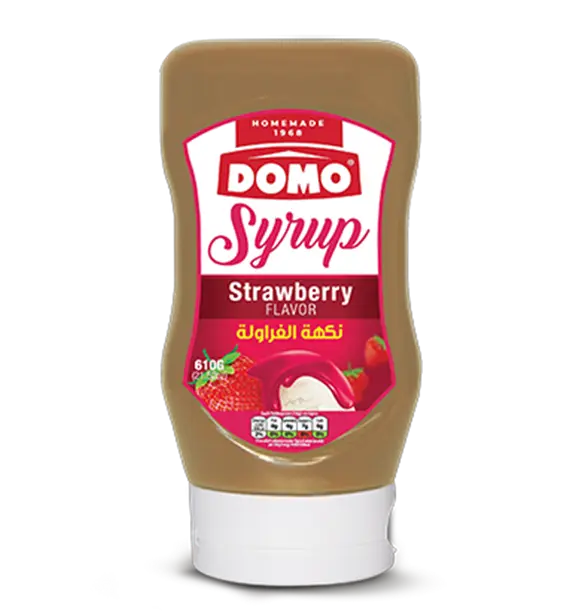 Domo Syrup Chocolate Strawberry 610g