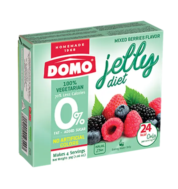 Domo Jelly Vegetarian Berries 85g