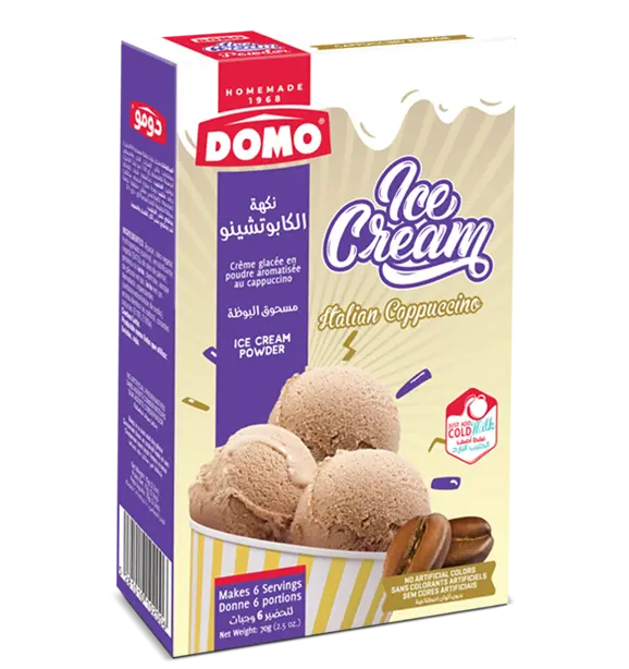 Domo Ice Cream Cappuccino 70g