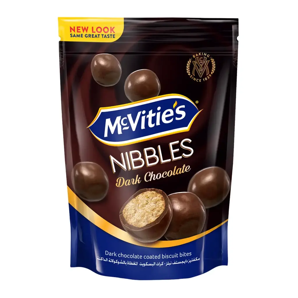 McVitie Nibbles Dark Chocolate 110g