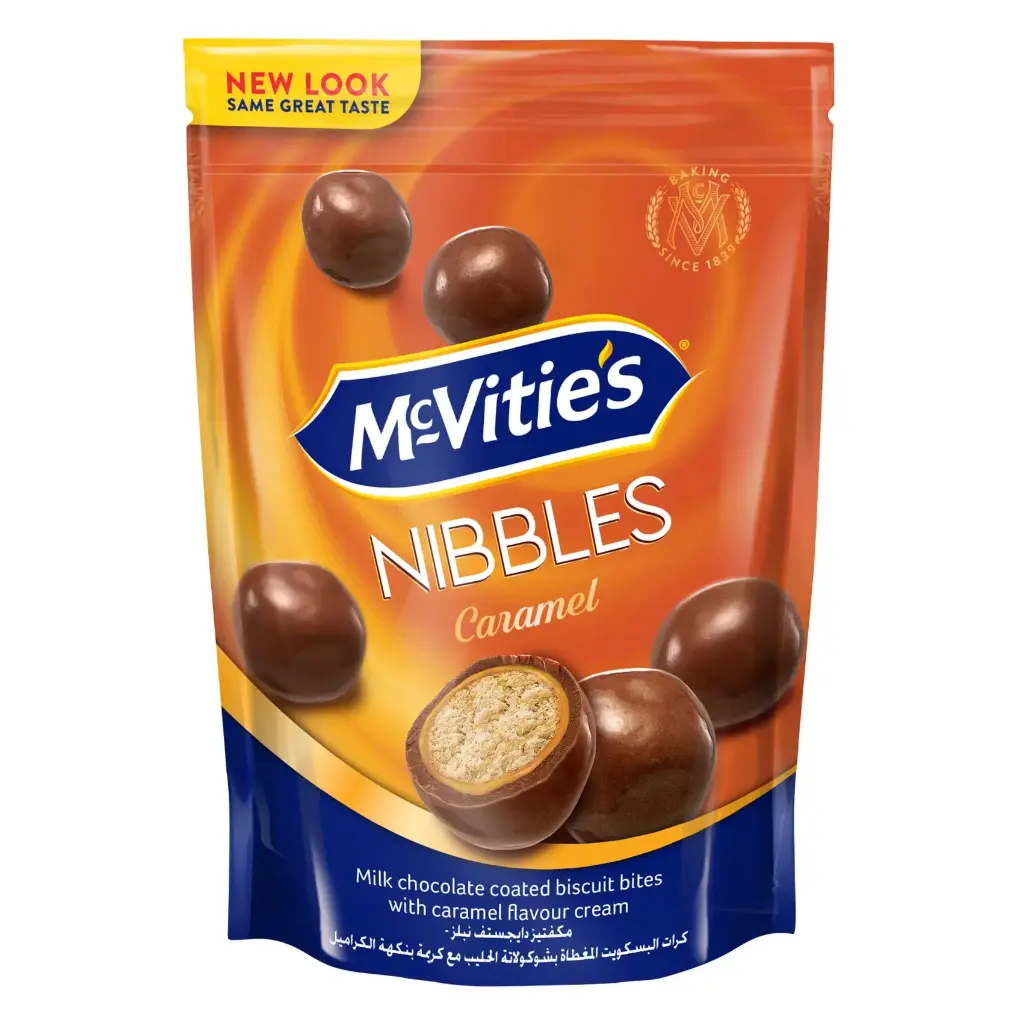 McVities Nibbles Caramel 110g