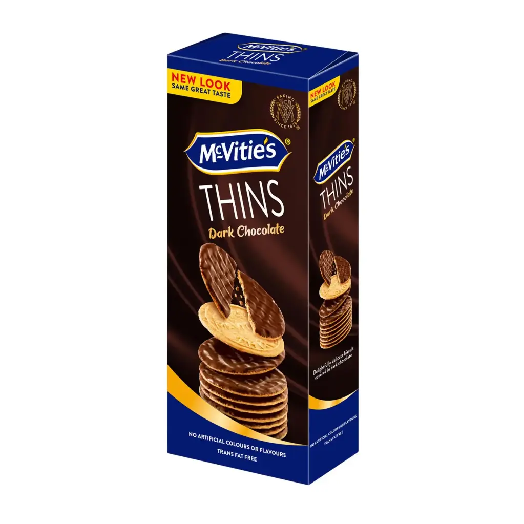 McVitie Thins Dark Chocolate 150g