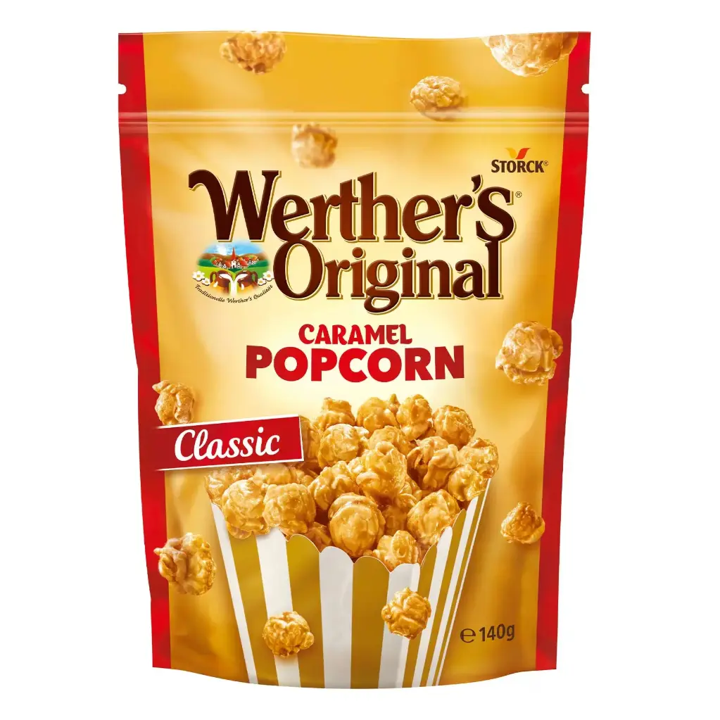Werthers Original Caramel popcorn 140g