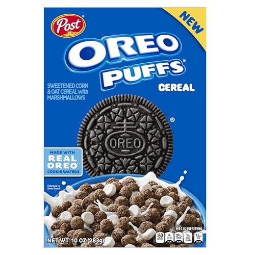 Oreo Post Puffs Cereal 283g