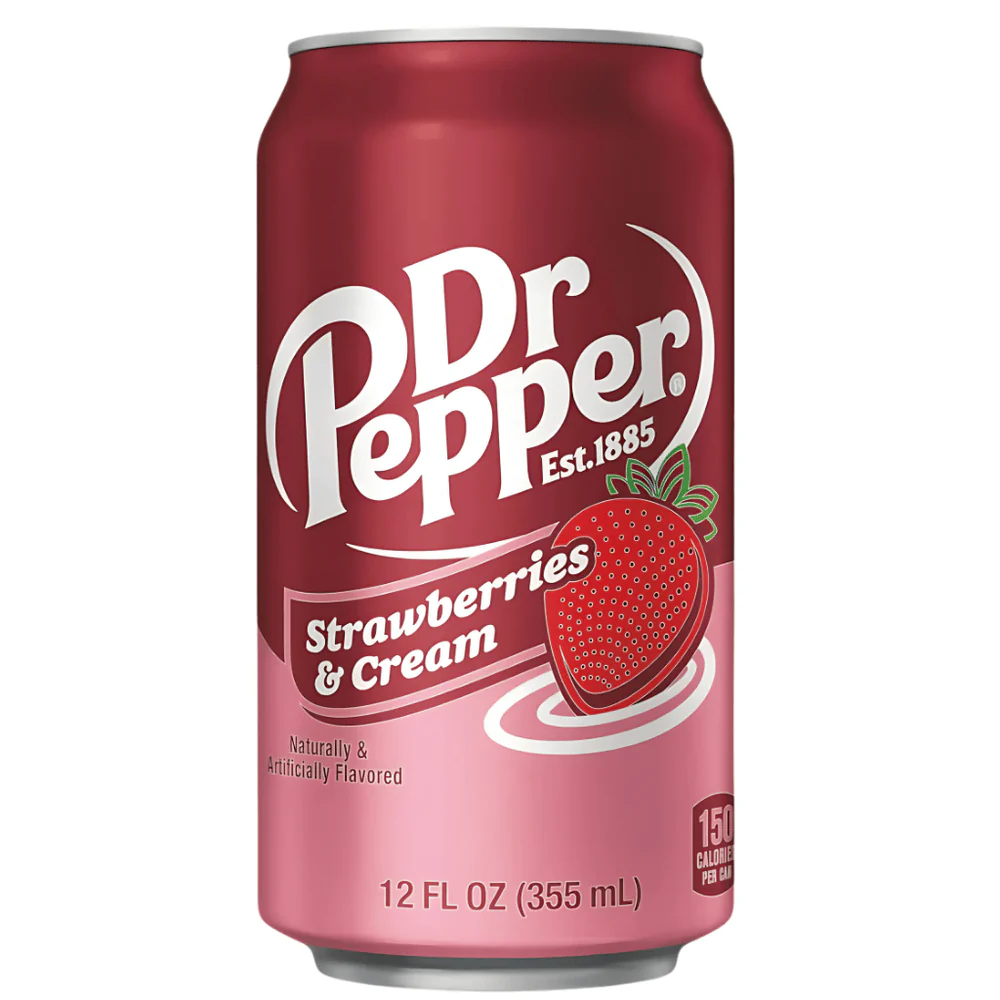 Dr Pepper Strawberry&Cream 355 ml