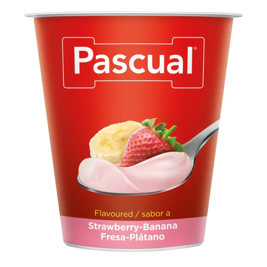 Pascual Strawberry-Banana Flavour Yogurt 120g