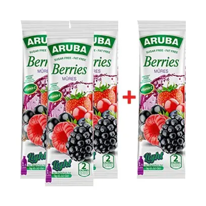 Aruba Drink Berries Light 3+1 Free