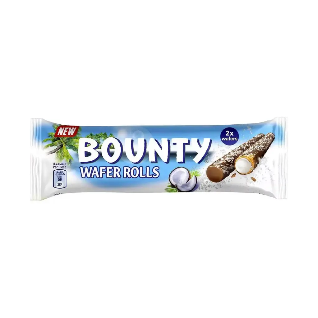Bounty Wafer Rolls 23.4g
