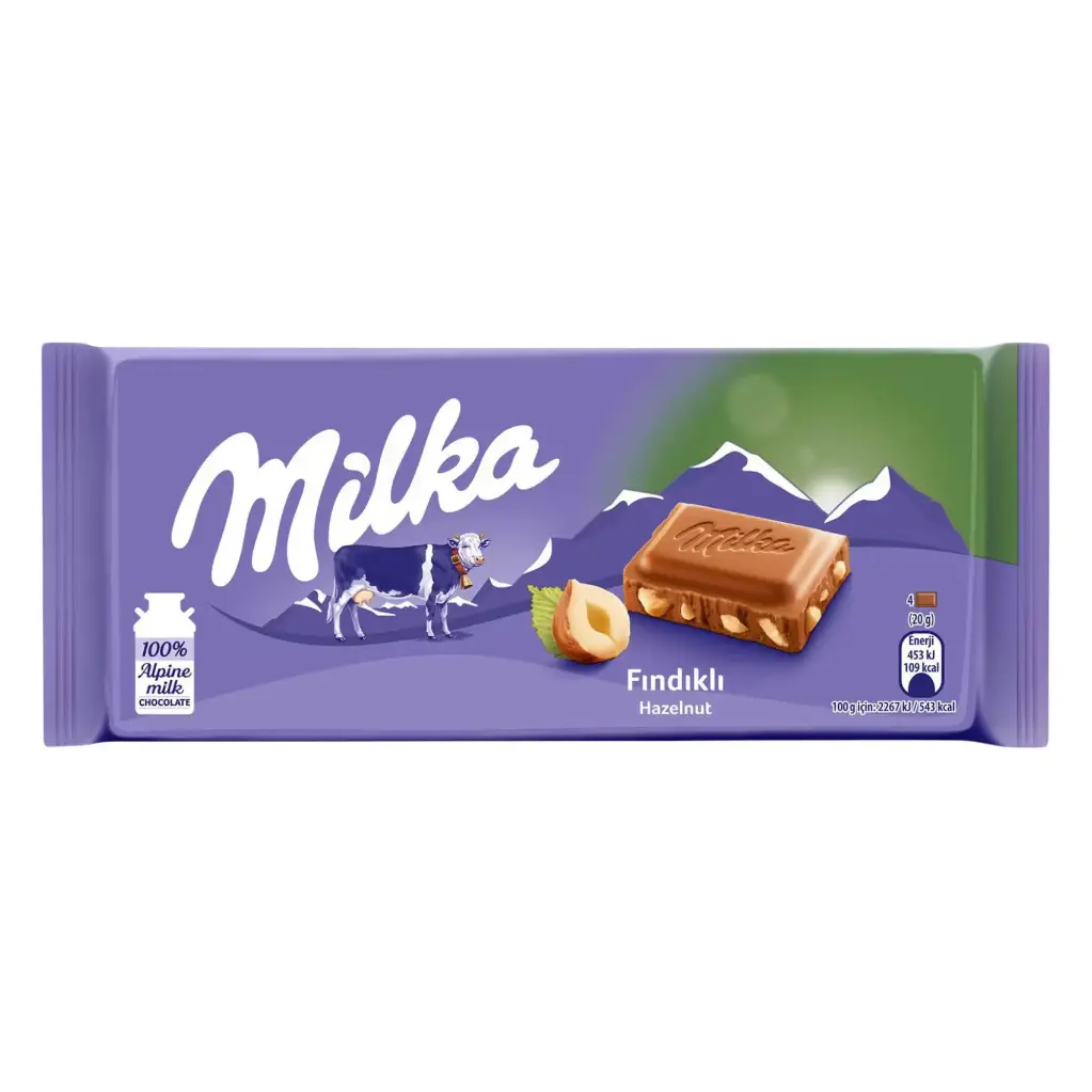 Milka Hazelnuts 80g