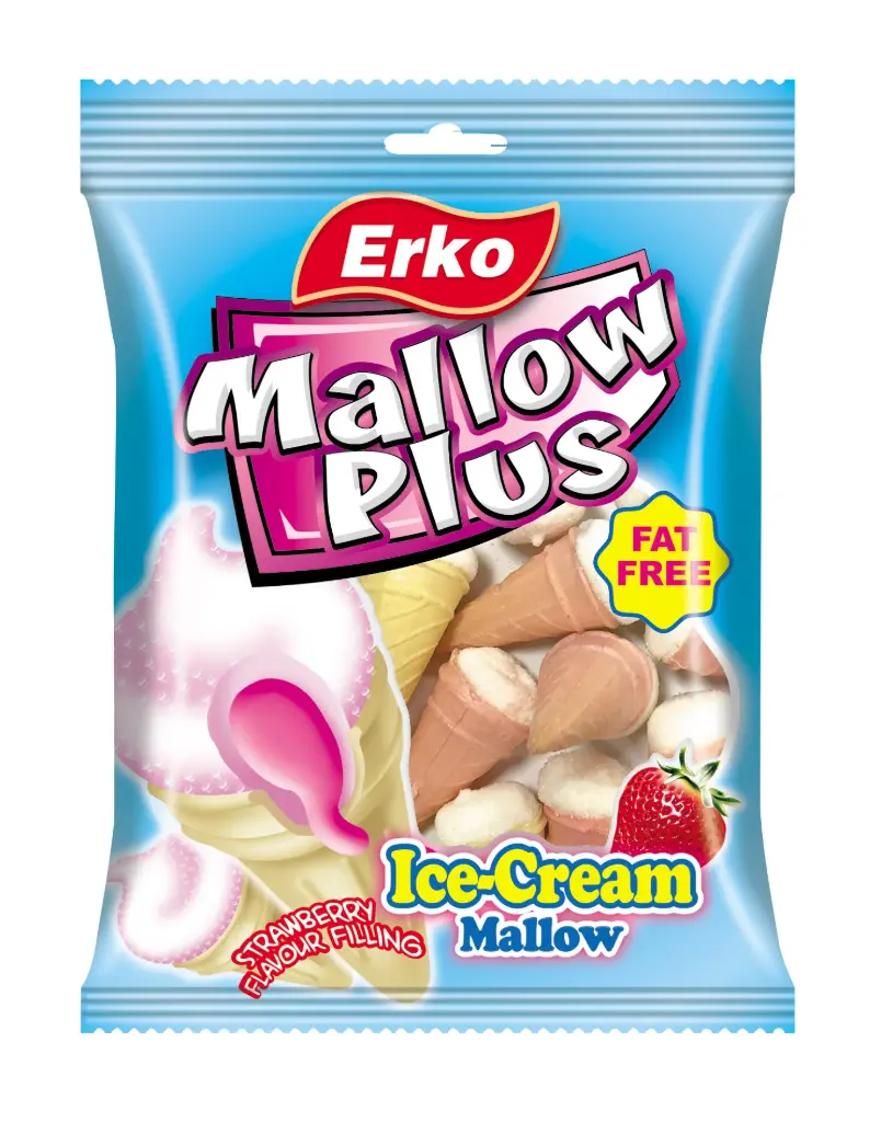 Erko Ice Cream Strawberry 90g