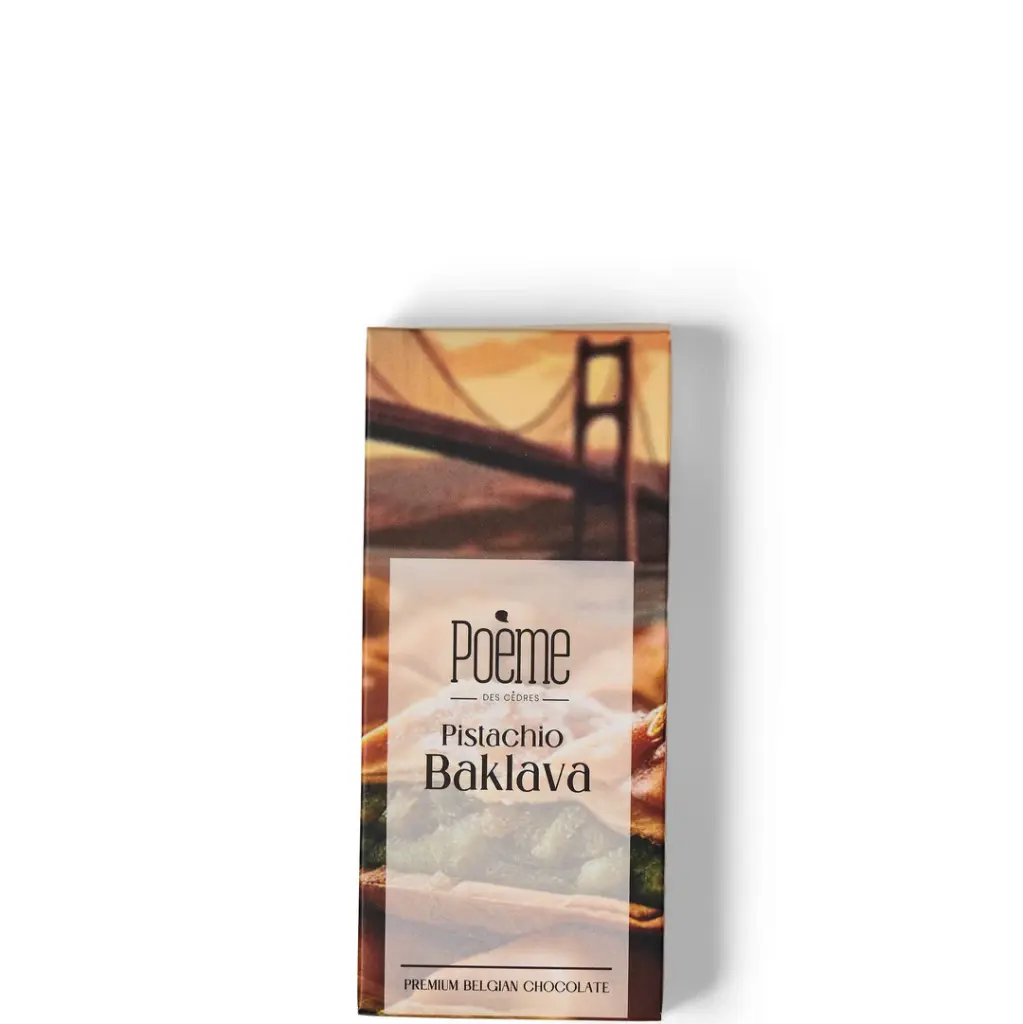 Poeme Pistachio Baklava Chocolate 95g