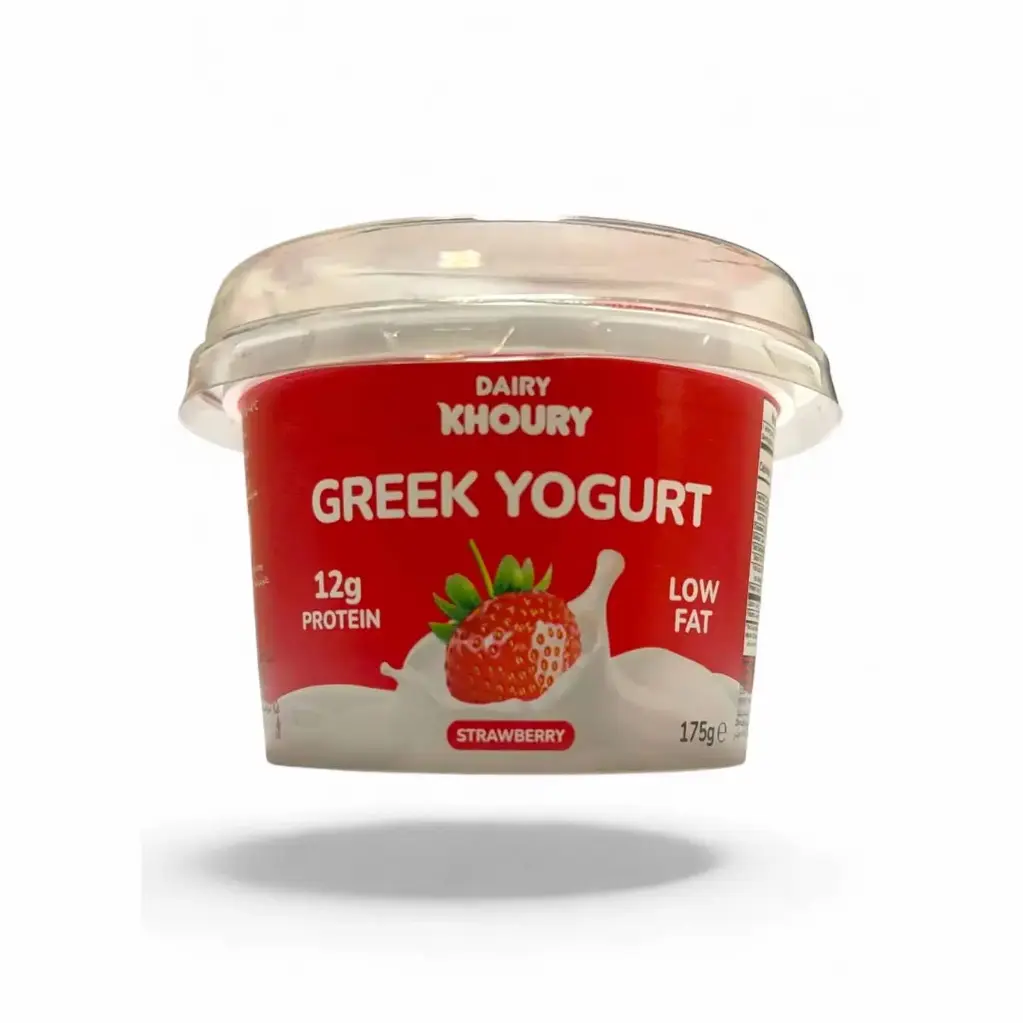 Khoury Greek Yogurt Strawberry 175g