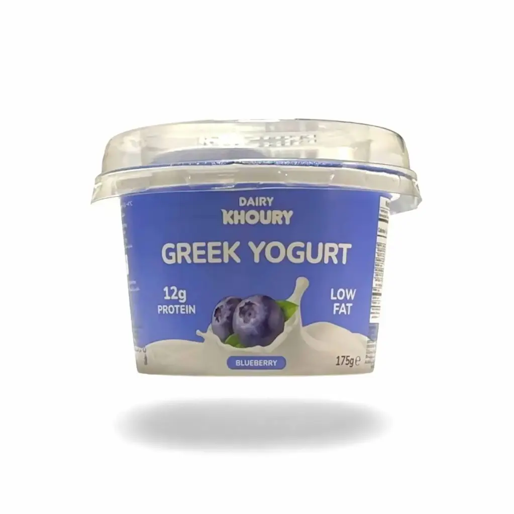 Khoury Greek Yogurt Bluberry 175g