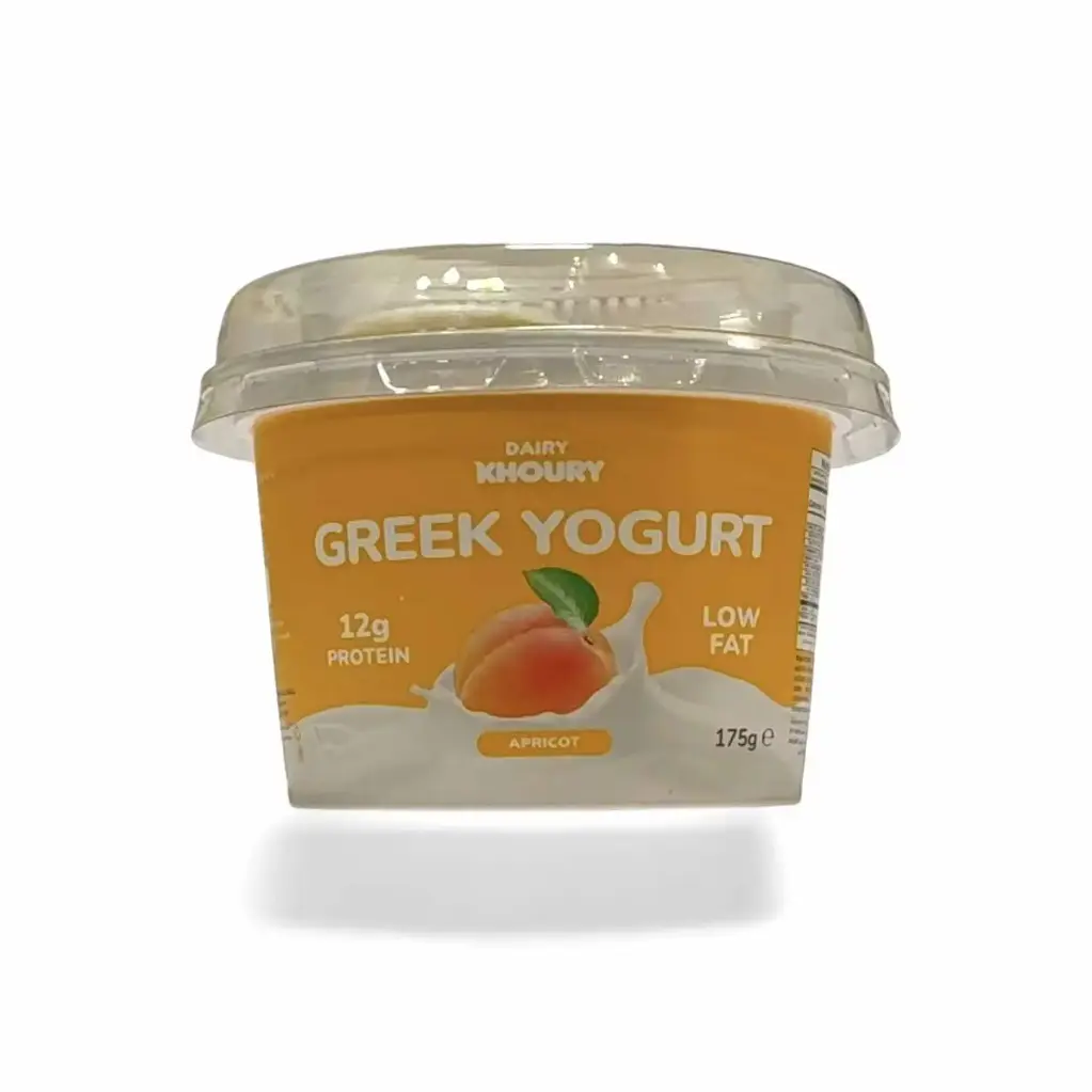 Khoury Greek Yogurt Apricot 175g