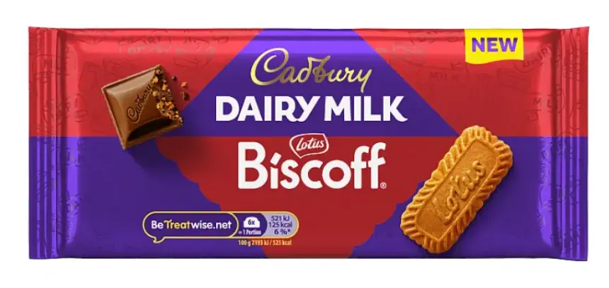 Cadbury Dairy Milk Lotus 100g