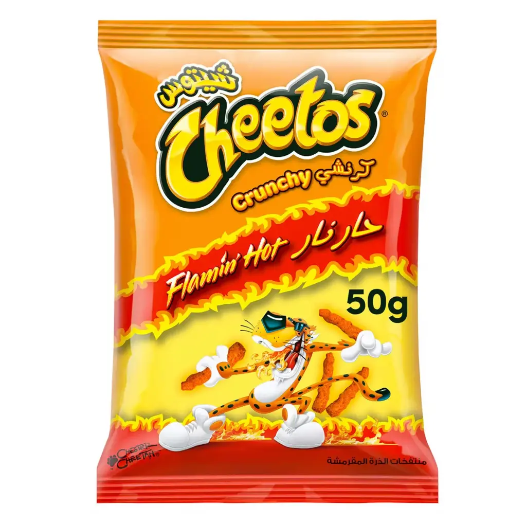 Cheetos Crunchy Flamin Hot 50g