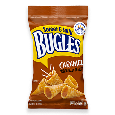 Fantasia Bugles Caramel 105G