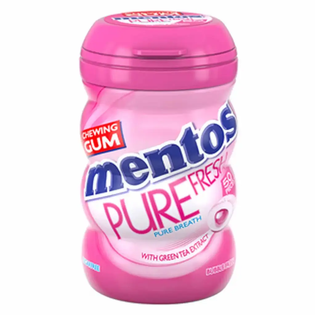 Mentos Gum Pure Fresh Bubble 50p