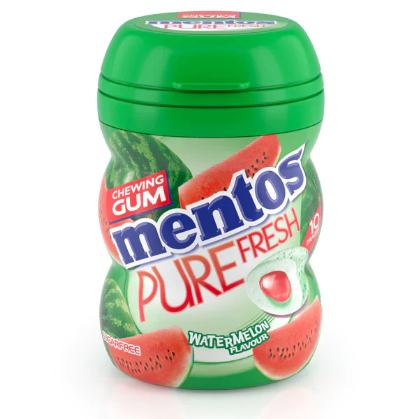 Mentos Gum Pure Fresh WaterMelon 10p