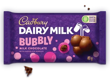 Cadbury Dairy Milk Bubbly 40g