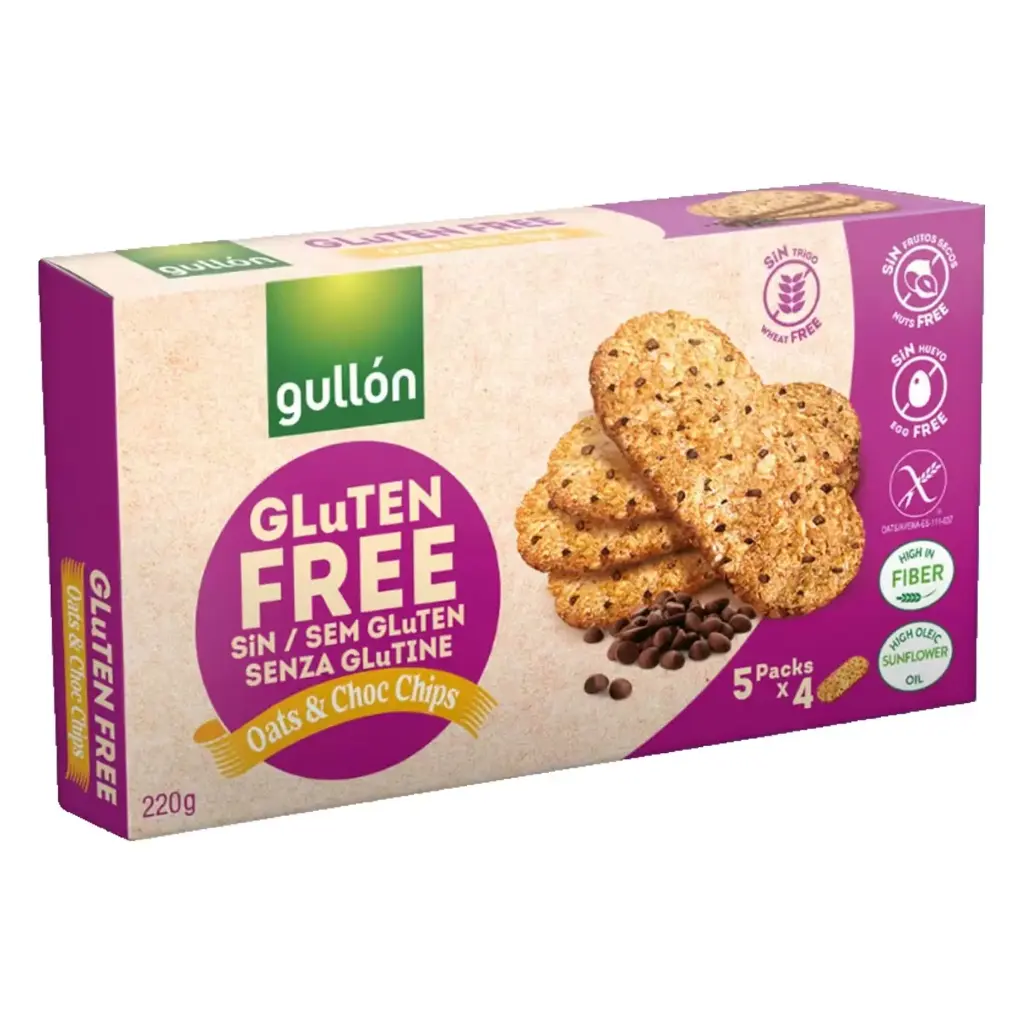 Gullon gluten Sandwich Chips 220g