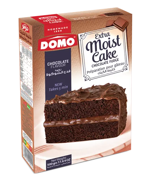 Domo Extra Moist Cake Chocolate 500g