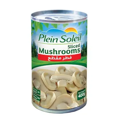 Plein Soleil Canned Sliced Mushrooms 400g