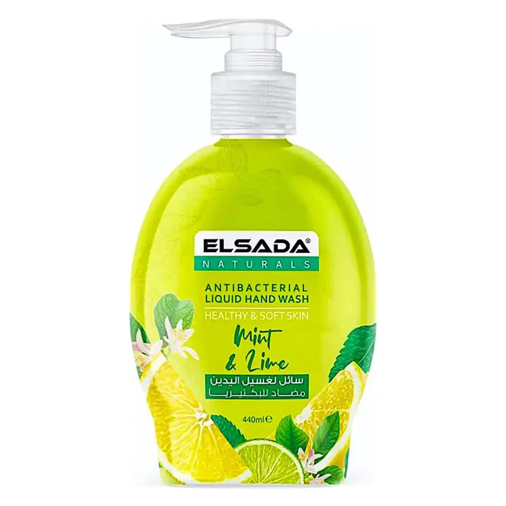 El Sada Antibacterial Liquid Hand Wash Mint & Lime 440ml