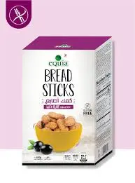 eQuia Bread Sticks With Olive 100g