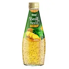Vinut Basil Seeds Pineapple Juice 290ml