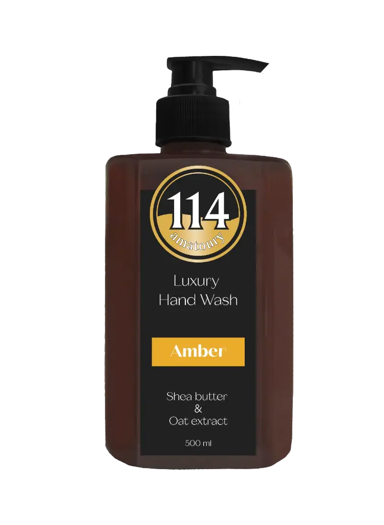 114 Luxury Hand Amber 500ml