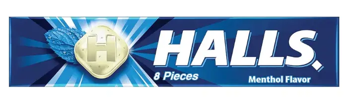 Halls Menthol 8 pcs