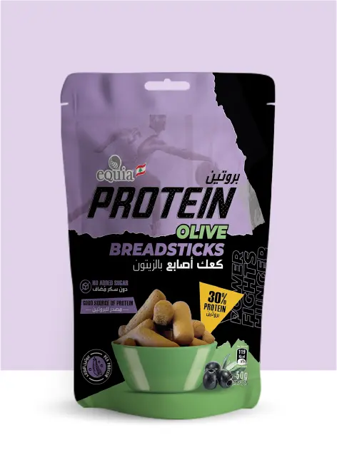 Equia protein breadsicks olive 50g