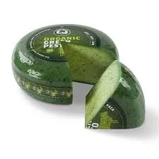 Henri Willig Cheese Green Pesto Herbs 1Kg